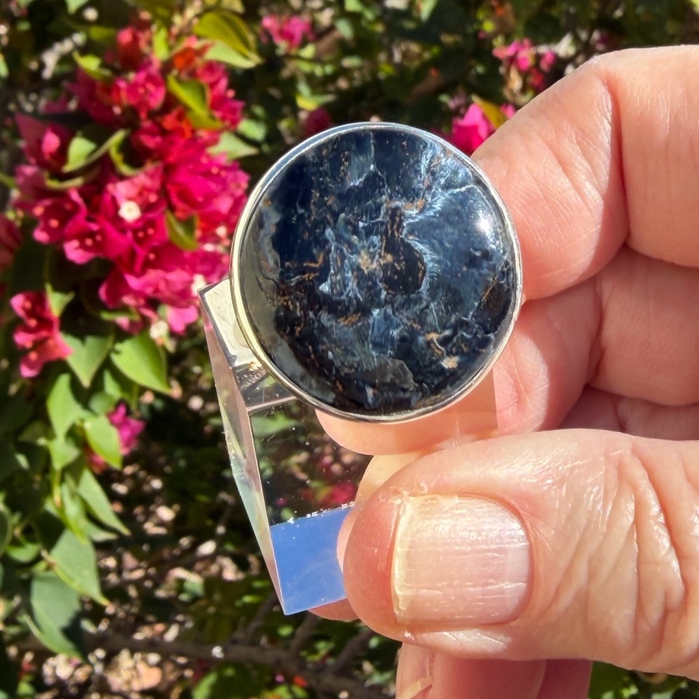 Pietersite Jasper Ring
